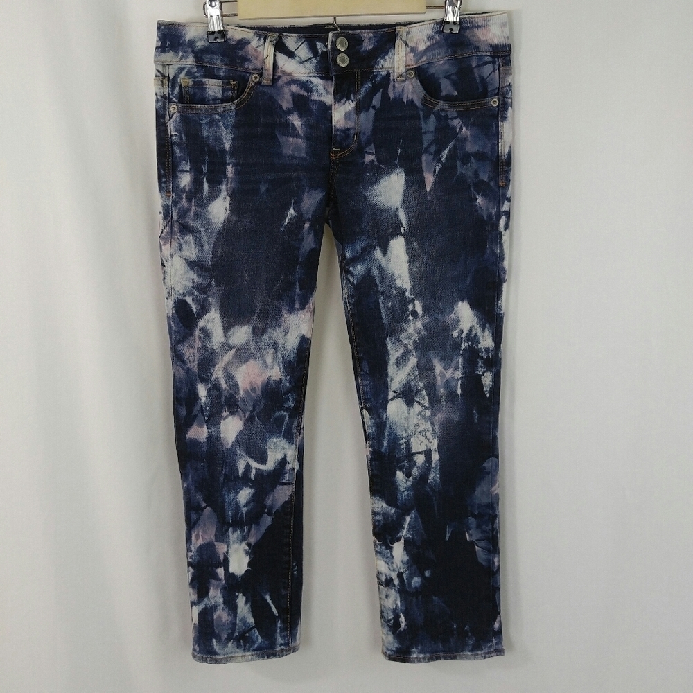 CUSTOM American Eagle Artist Cropped Jean